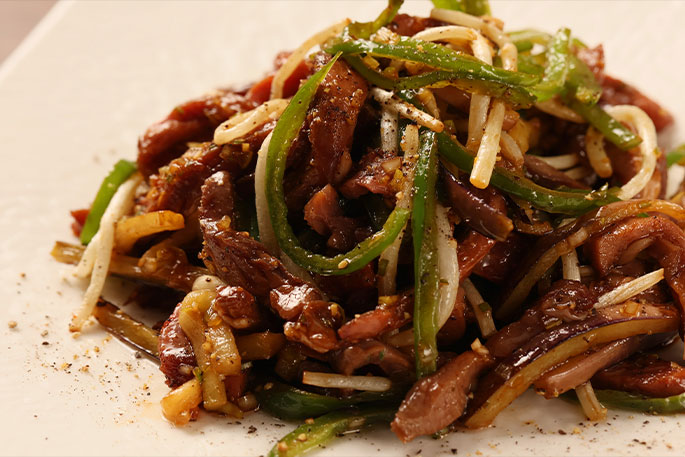 青椒肉絲
