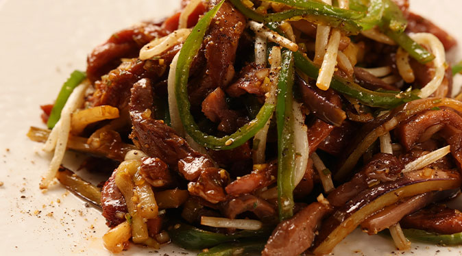 青椒肉絲