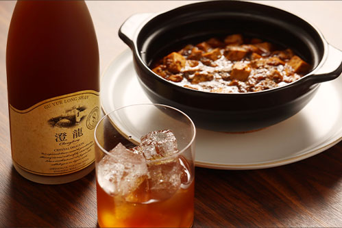 麻婆豆腐とお酒